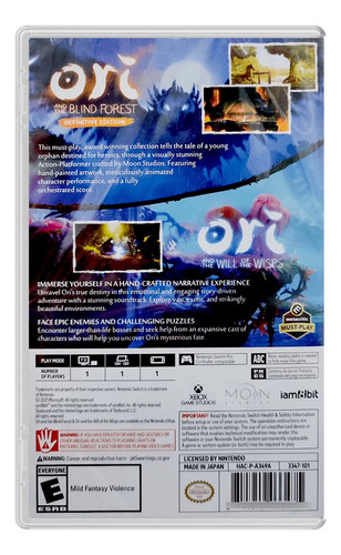 Ori The Collection Nintendo Switch Fisico