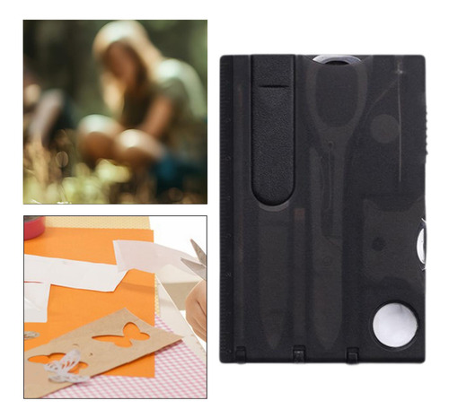 Utility Gadget Small Pocket Tool Devices Compact Metal Preto