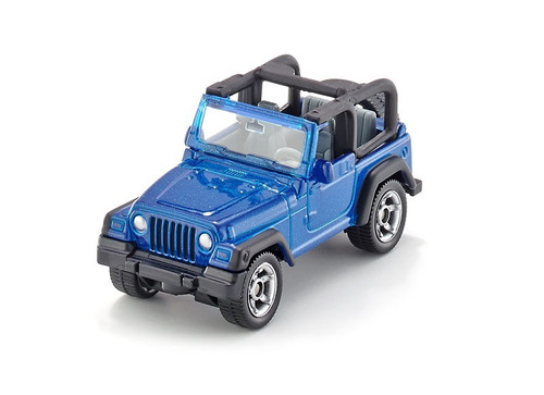 Siku # 1342 Jeep Wrangler Azul 1/55