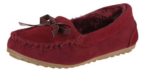 Cloverly Chicas Niños Moccasin Zapatillas  B07rk6sbd3_210324