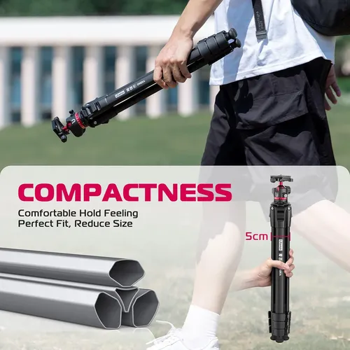 Ulanzi Mt-55 Ombra - Trípode De Viaje Profesional De 62.5 Pu