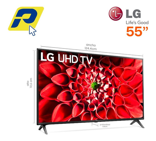 Imagen 4 de 10 de Tv LG 55 Pulgadas Un7000 4k Hdr Smart Led Tv