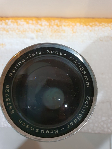 Antiguo Lente Schneider Retina Tele Xenar 135/4- C243/15 (Usado)