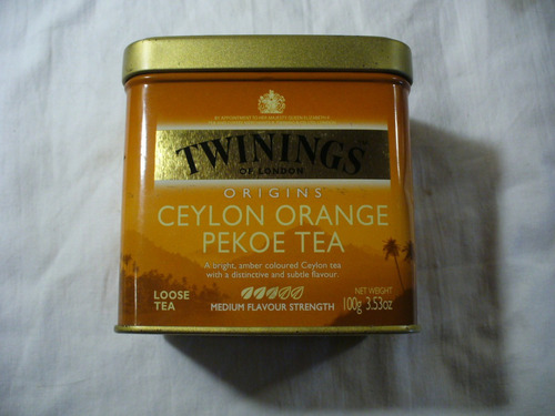 Lata Vacia Twinings Of London - Ceylon Orange Pekoe Tea V/en