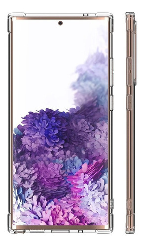Imagen 4 de 8 de Carcasa Para Samsung Note 20 Ultra Transparente Reforzada