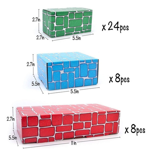 Wishalife Bloques De Cartón, 40pcs Bloques De Construcción E