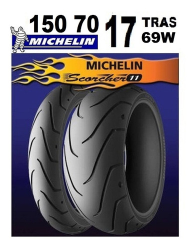 Michelin Scorcher 11 Harleydavidson 150 70 17 69w Rear Atrás