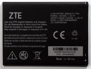 Zte Z959 X3 (cricket) Battery Nueva Con Envío Gratis