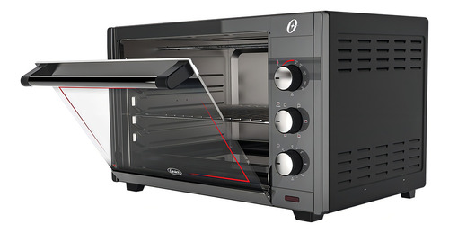 Horno de mesa eléctrico Oster OFOR455 45L negro/grafito
