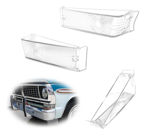 Carcasa De Luz De Señal Delantera Para Ford F100 F250 F350