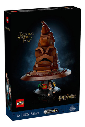 Lego Harry Potter Chapéu Seletor Falante 76429 561pçs Quantidade de peças 561