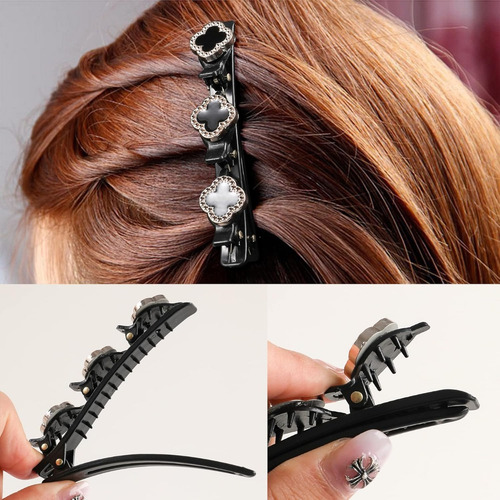 12 Horquillas Para El Cabello Con Flor Pequeñas