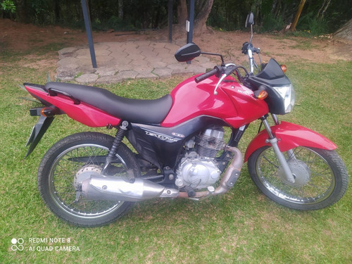 Moto Cg 125 Fan Es 2014 Partida Eletrica