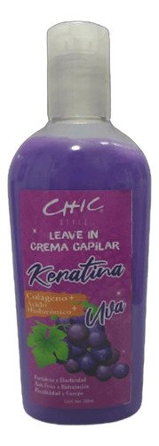 Crema Capilar Keratina + Colágeno + Ácido Hialurónico 250ml