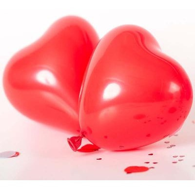 Globos Latex Amor Novio Love Negro Pasion 12 Piezas