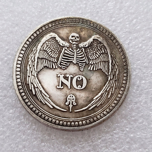 Moeda Dólar Sol Lua Sim Ou Não Olho Illuminati Customizada