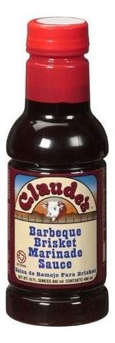 Claudes Salsa De Remojo Para Brisket 480ml Importada