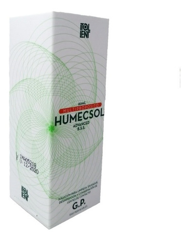 Humecsol 60ml Para Lentes Gas Permeable O Rígidos 