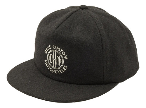 Deus Coop Felt Cap Dmw2071243 Black