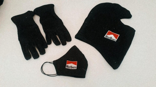Imagem 1 de 1 de Kit Luva Personalizada + Balaclava + Máscara