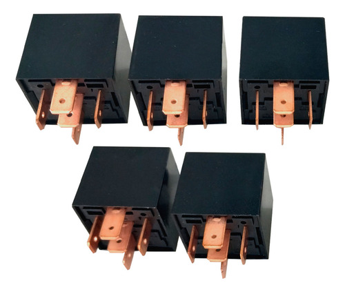 Relay Interruptor 30/40a 5 Pines Mlab Pack 5 Unidades/ Nx