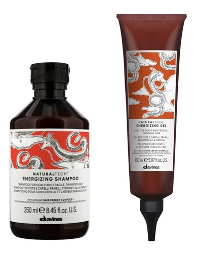 Davines Energizing Shampoo + Gel Anticaida 250ml 