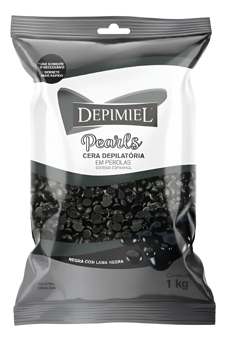 Cera Depilatória Depimiel Lama Negra Espanhol 1kg