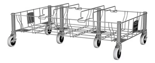 Plataforma De Acero Con Ruedas Para Uso Pesado-76x46cm-uline