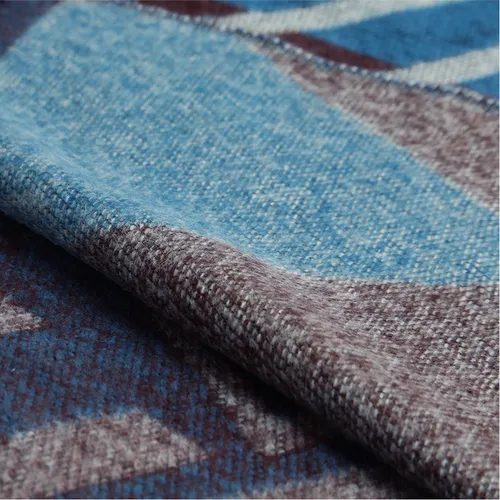 Bufanda Tejida Para Mujer, Chal, Poncho, Estampado Geométric