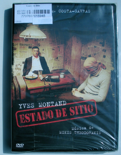 Dvd - Estado De Sitio - Costa Gavras - Yves Montand  Cerrada