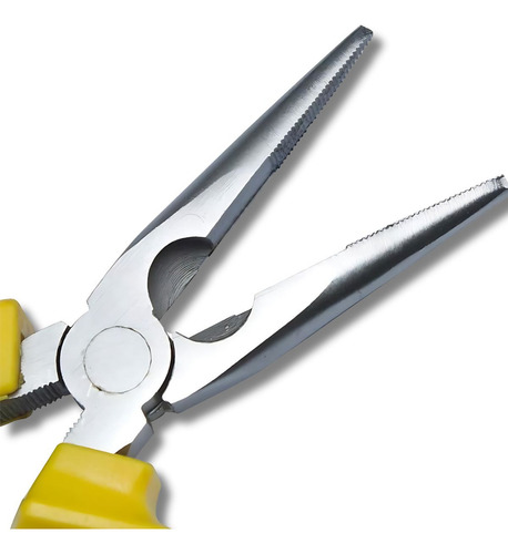 Alicate De Bico Meia Cana 6" Anti Choque Linha Profissional