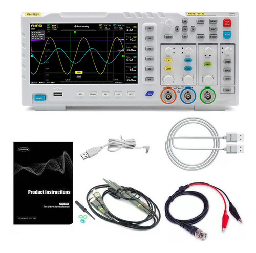 1014d Osciloscopio Digital 2 Canales 100mhz 1gsa/s 1g