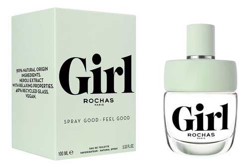 Rochas Girl Edt Perfume Feminino 100ml