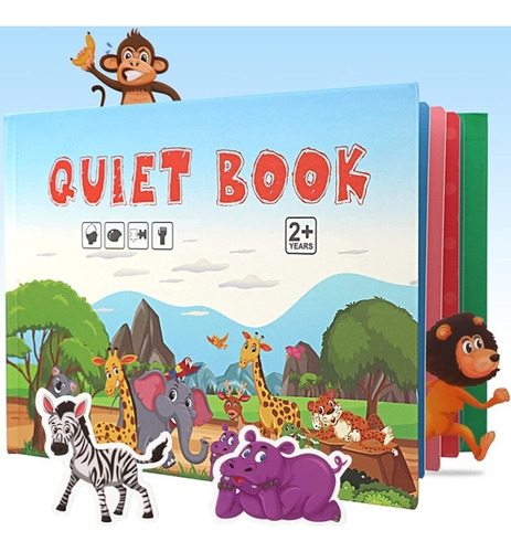 Libro Tranquilo Para Niños, Libro Interactivo Montessori