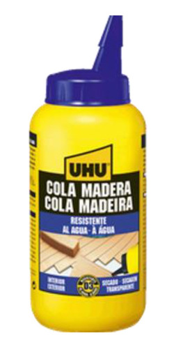 Uhu Cola Madera Resistente Al Agua Apto Interior Y Exterior