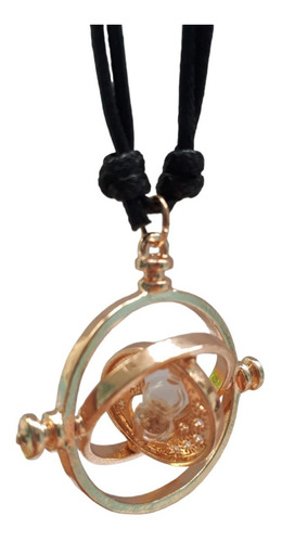 Colar Vira Tempo Hermione Harry Potter Giratório