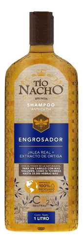 Shampoo Tío Nacho Sistema Engrosador 1l Cabello Frágil