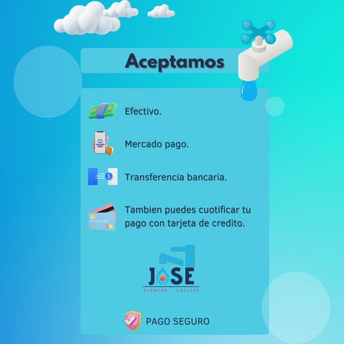 Imagen 2 de 3 de Plomero Gasista Matriculado Jose. Presupuesto Sin Cargo
