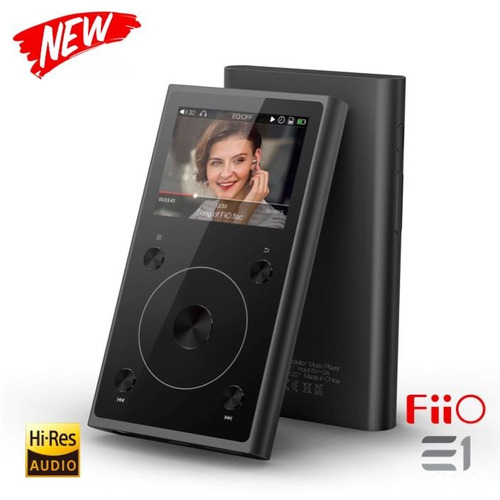 Reproductor Fiio X1 2dagen Negro Bluetooth Hires Hasta 256gb