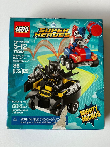 Lego Mighty Micros: Batman Vs Harley Q Super Heroes 76092