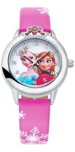 Reloj Frozen Para Niñas Accesorio Regalo Navidad Genieka 