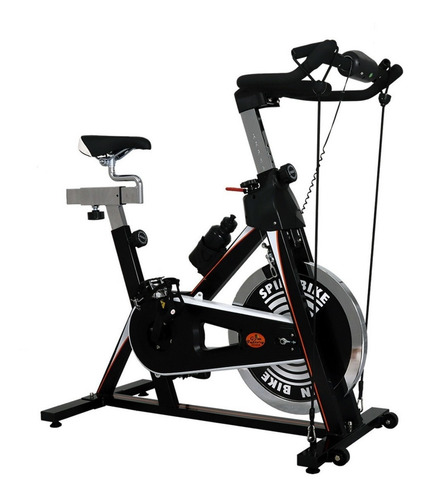 Bicicleta fija Gym Factory Fitness REF SB8001R color negro
