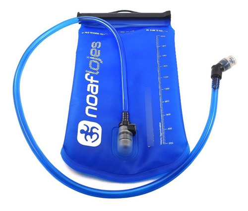 Imagen 3 de 10 de Bolsa De Hidratacion Noaf 2lt Boca Ancha P/mochilas Chalecos