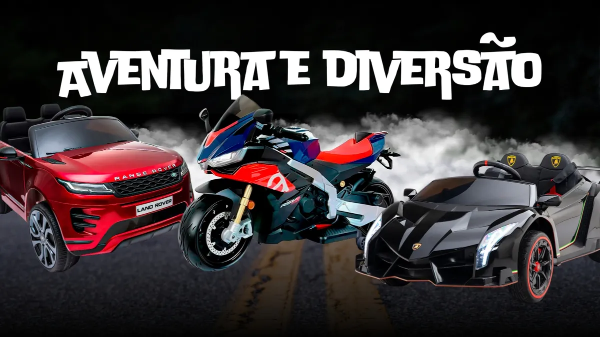 Mini Carros e Motos Elétricos Infantis