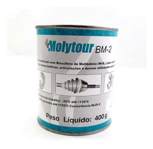 Graxa Molytour Bm 2 ( Molykote Br2 Plus) - 400g