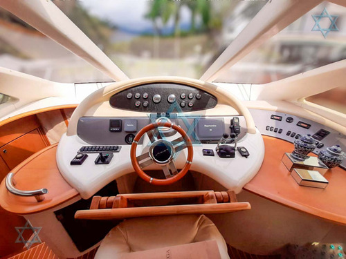 Lancha Azimut 600 Iate Barco N Phantom Carbrasmar Ferretti