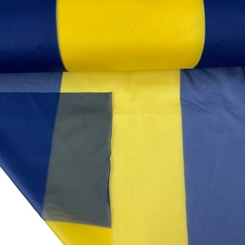 Tela Poliamida Bandera Boca 90cm X 2mts.