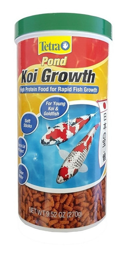 Alimento Para Peces Tetra Koi Growth 270 Gr Estanques Carpas