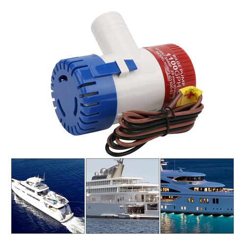 Imagen 8 de 9 de Hybp1-g1100-01 - Barco Sumergible Automático (12 V, 1100gph