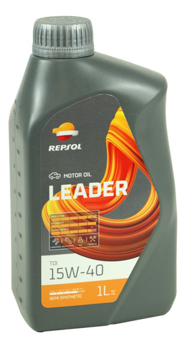 Aceite Motor 15w/40 Repsol Elite Tdi 1 Litro